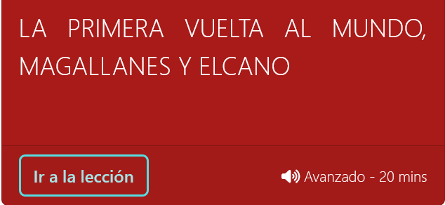 Lección con audio