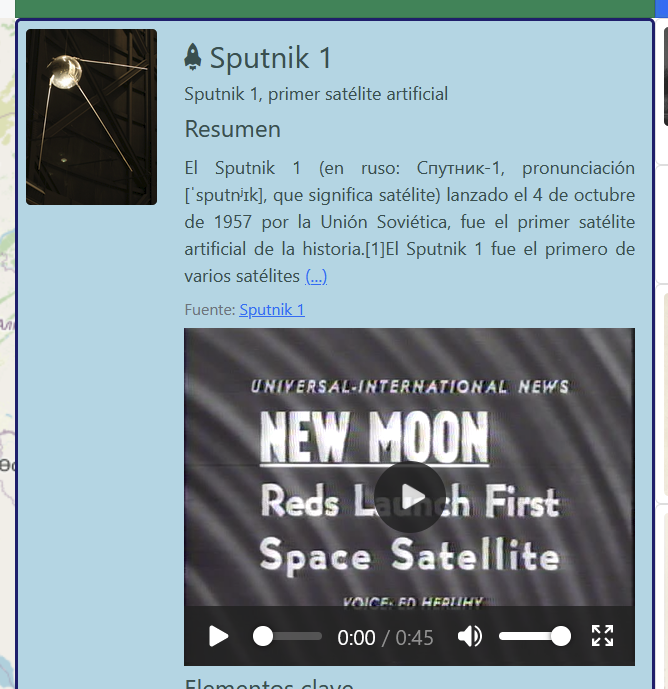 1957 - Sputnik 1 - video