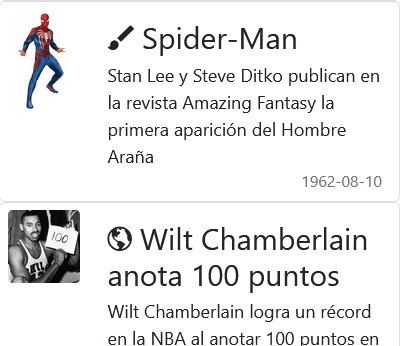 Hechos llamativos