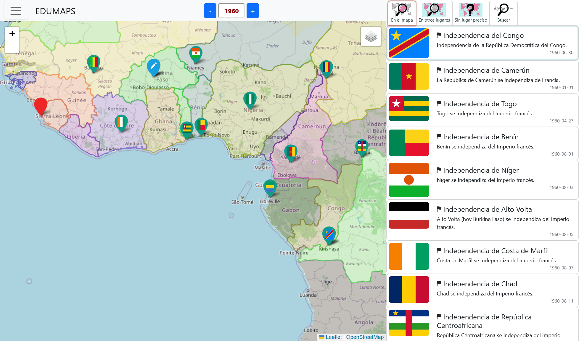 1960 - Independencia de Togo